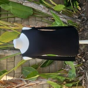 Bailey 44 Harlow Cold Shoulder Knit black Top new with tags small